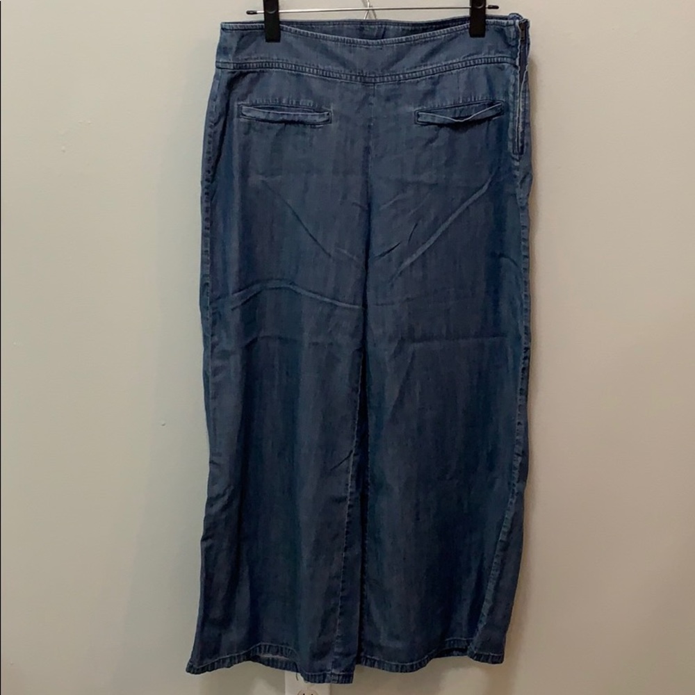 Eileen Fisher “The Fisher Project” Chambray Pants